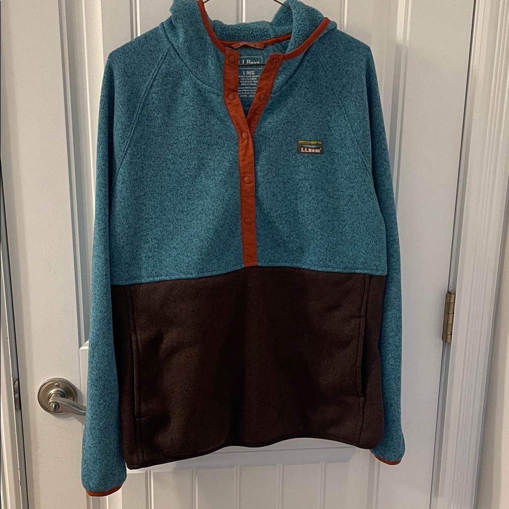 L.L. Bean Sweater Fleece Pullover